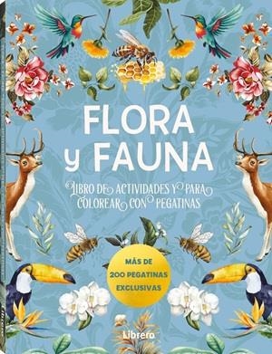 FLORA Y FAUNA. LIBRO DE ACTIVIDADES Y PARA COLOREAR | 9789464992410 | KUSHNIER, JENNIFER