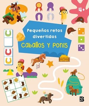 PEQUEÑOS RETOS DIVERTIDOS CABALLOS PONIS | 9789403244594 | BALLON