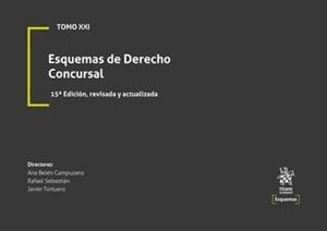TOMO XXI ESQUEMAS DE DERECHO CONCURSAL (15ª EDICIÓN) | 9791370217099 | CAMPUZANO, ANA BELEN / SEBASTIAN, RAFAEL
