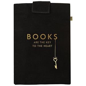BOSSA FUNDA LLIBRES NEGRE DAURAT CLAU | 4033477835963