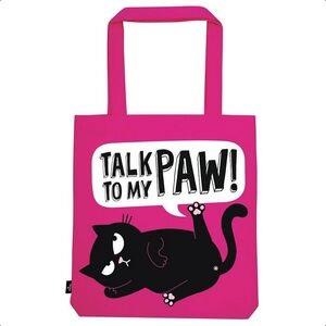 BOSSA COMPRA TOTE BAG ED THE CAT FUCSIA MY PAW | 4033477275417
