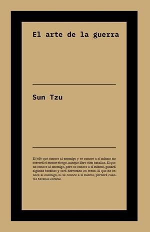 ARTE DE LA GUERRA, EL | 9791388115042 | SUN TZU