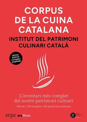 CORPUS DE LA CUINA CATALANA | 9791387833381 | INSTITUT DEL PATRIMONI CULINARI CATALÀ