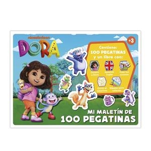 MALETIN DE 100 PEGATINAS DORA | 9791387844110 | IMAGILAND