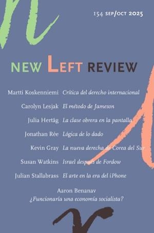 NEW LEFT REVIEW 154 | 9789771575979154