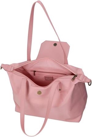BOLSO TOTE LEIRE ROSA NUDE PEPE JEANS | 8447444008773