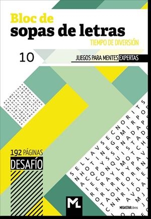 BLOC DE SOPAS DE LETRAS 10 | 9789493361867