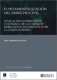 FUNDAMENTALIZACIÓN DEL DERECHO CIVIL | 9788490908778 | SERRANO DE NICOLAS, ÁNGEL