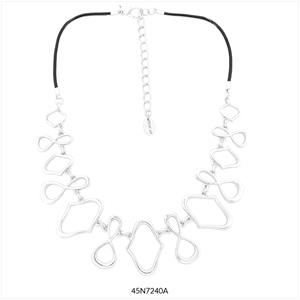 COLLARET JAGGER PLATEJAT CORDO MARRO | 45n7240a