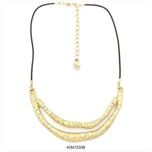 COLLAR SMILE DAURAT CURT  CORDO MARRÓ | 45n7250b