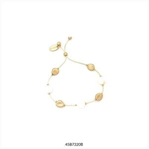 PULSERA SHELL DAURADA I NACAR | 45B7320B