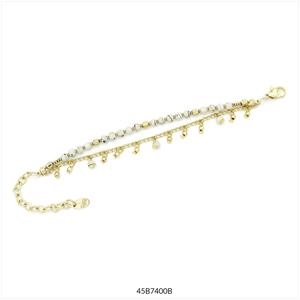 PULSERA SASKIA DAURADA CRU | 45b7400b