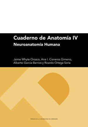 CUADERNO DE ANATOMÍA IV. NEUROANATOMÍA HUMANA | 9791370140397 | WHYTE OROZCO, JAIME / CISNEROS GIMENO, ANA ISABEL / GARCÍA BARRIOS, ALBERTO / ORTEGA SORIA, RICARDO