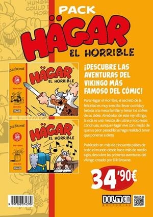 HAGAR EL HORRIBLE (PACK CON 01 Y 02) (1973-1974 Y 1974-1975) | 9791388074370 | BROWNE, DIK