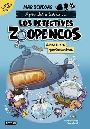 APRENDE A LEER CON... LOS DETECTIVES ZOOPENCOS. LETRA LIGADA 1. AVENTURA ZOOBMA | 9788408318002 | BENEGAS, MAR