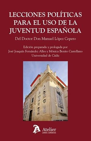 LECCIONES POLÍTICAS PARA EL USO DE LA JUVENTUD ESPAÑOLA | 9791388096839