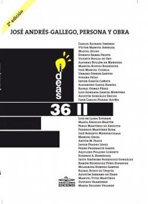 JOSE ANDRES GALLEGO, PERSONA Y OBRA | 9791388088063