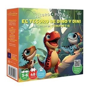 LIBRO PUZZLE - EL TESORO DE DINO Y DINI | 9788419750273 | EDICIONES DALY
