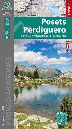 POSETS PERDIGUERO : MAPA-GUIA [2026] | 9788470112089