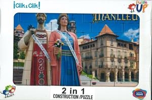 PUZZLE GEGANTS DE MANLLEU 48 PECES DE PLÀSTIC | 8412499480003