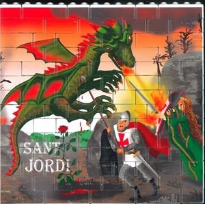 PUZZLE SANT JORDI 84 PECES DE PLÀSTIC | 8412499840005