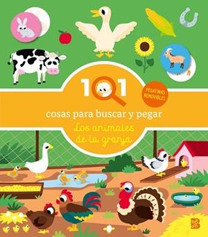 101 COSAS PARA BUSCAR Y PEGAR - LOS ANIMALES DE LA GRANJA | 9789403244723