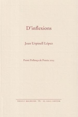 D'INFLEXIONS | 9788419321541 | URPINELL LÓPEZ, JOAN