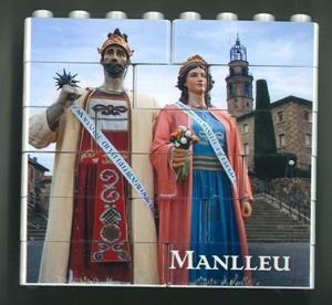 PUZZLE GEGANTS DE MANLLEU 14 PECES DE PLÁSTIC | 8412499140006