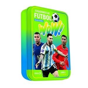 JUGADORES DE FÚTBOL (WOW! LATA) (LIBRO+32 CARTAS) | 9786316696069