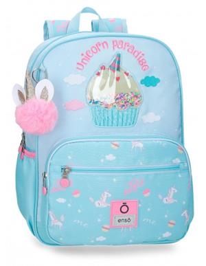 MOTXILLA ESCOLAR 38 CM. UNICORN PARADISE | 8447444013852