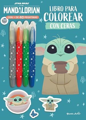 STAR WARS. THE MANDALORIAN. LIBRO PARA COLOREAR CON CERAS | 9788408312659 | STAR WARS