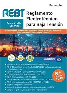 REGLAMENTO ELECTROTÉCNICO PARA BAJA TENSIÓN. REBT (8 EDICIÓN 2026) | 9788428363723 | ALCALDE SAN MIGUEL, PABLO