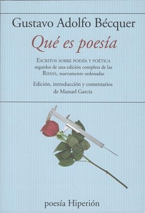 QUE ES POESIA | 9788490022825 | BECQUER, GUSTAVO ADOLFO