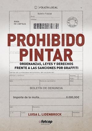 PROHIBIDO PINTAR | 9791399084870 | L. LIDENBROCK, LUISA
