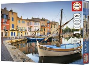 PUZLE 1000 PECES PUERTO DE MARTIGUE PROVENZ | 8412668199286
