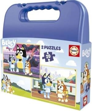 BABY MALETA 2X20 BLUEY | 8412668199668