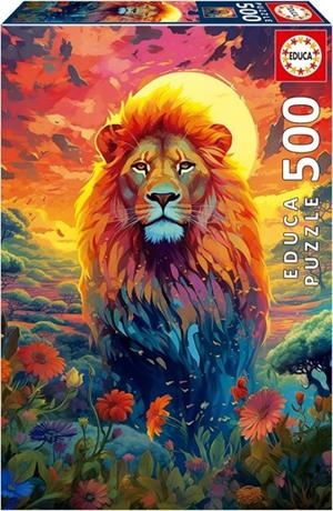 PUZLE 500 PECES MIRADA MAJESTUOSA LEON | 8412668202610