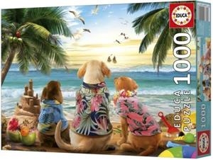 PUZLE 1000 PECES GOSSOS EN LA PLATJA | 8412668202917