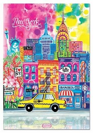 PUZLE 1000 PECES NEW YORK CAR PINTOS | 8412668205581