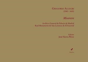 MISERERE | 9791399060225 | ALLEGRI, GRAGORI