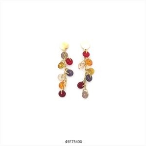 ARRECADES SHIVA DAURADES I MARRONS | 45E7540X
