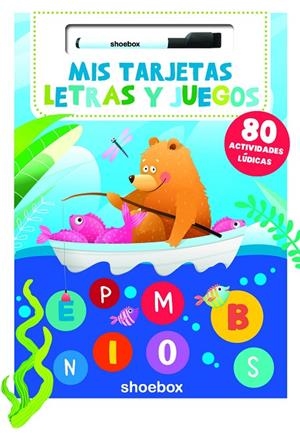 MIS TARJETAS - LETRAS Y JUEGOS (40 TARJETAS+ROTULADOR) | 9781773886732