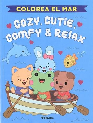 COZIE, CUTIE, COMFY & RELAX. COLOREA EL MAR | 9788499285504 | SUSAETA EDICIONES