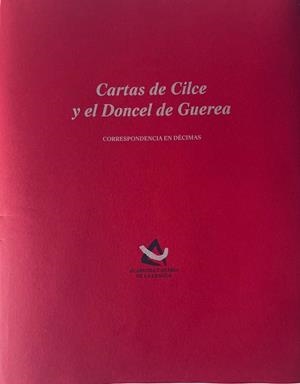 CARTAS DE CILCE Y EL DONCEL DE GUEREA | 9788496059832 | DOMINGUEZ LUIS, CECILIA