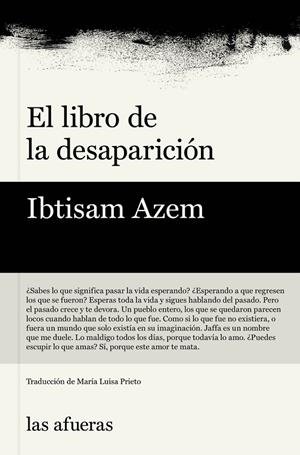 LIBRO DE LA DESAPARICIÓN, EL | 9791399131123 | AZEM, IBTISAM