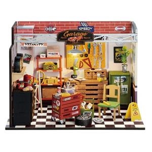 DIY MINIATURE HOUSE. GARAGE WORKSHOP | 6946785120356