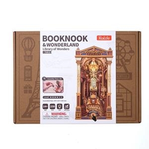 BOOK NOOK. LIBRARY OF WONDERS | 6946785126853