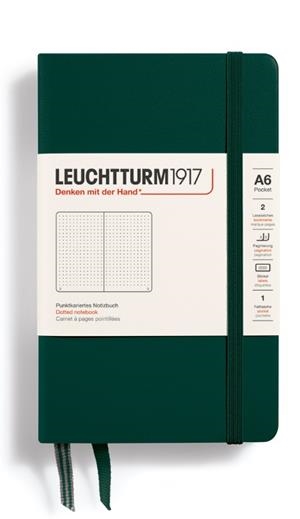 NOTEBOOK POCKET A6 FOREST GREEN PUNTS | 4004117647864