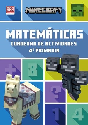 MINECRAFT OFICIAL : CUADERNO DE ACTIVIDADES, MATEMÁTICAS 4.º PRIMARIA | 9788410645868 | MOJANG AB