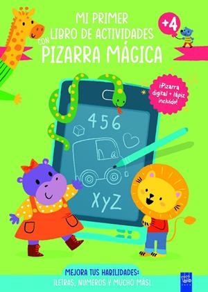 MI PRIMER LIBRO DE ACTIVIDADES CON PIZARRA MÁGICA. VERDE | 9788408313564 | YOYO